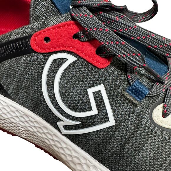 G/FORE MG4X2 Limited Edition Cross Trainer Golf Shoes Men 10 Charcoal Grey Red - Picture 5 of 16